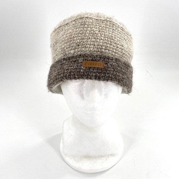 Everest Designs Accessories - Everest Designs Womens Knit Beanie Hat Tan‎ Brown Lined Winter